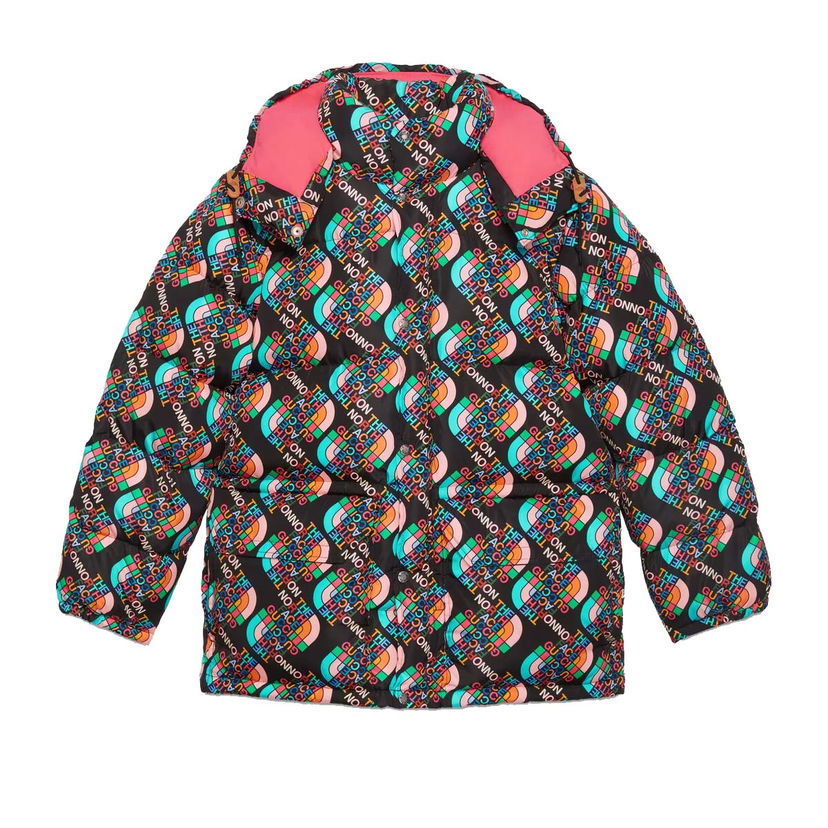 Яке Gucci The North Face x Down Jacket Multicolor/Black Многоцветен | ‎672452 XAAET 1075