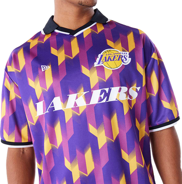 Фланелка New Era NBA LA Lakers Geometric Pattern Soccer Jersey Многоцветен | 60565029-60565029, 2