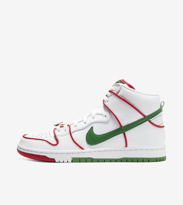 Кецове и обувки Nike SB Paul Rodriguez x Dunk High Premium SB "Boxing" Бяло | CT6680-100, 0