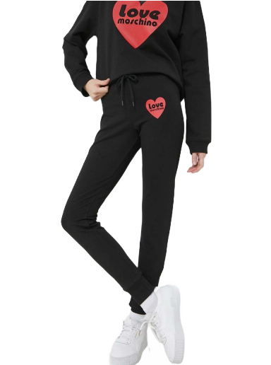 Спортни панталони Moschino Sweatpants Love Черно | W.1.424.29.E.2246