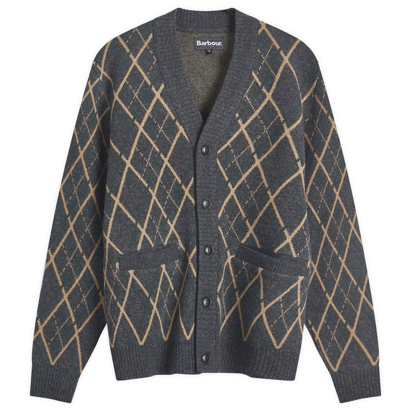 Пуловер Barbour Cardigan Knitted Ferguson Черно | MKN1594BK52