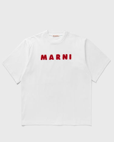 Тениска Marni Marni Logo T-Shirt Бяло | HUMU0223S1-00W01, 0