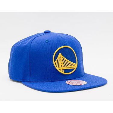 Шапка с козирка Mitchell & Ness Team Ground 2.0 Snapback Golden State Warriors Blue Синьо | HHSS3256-GSWYYPPPBLUE, 0