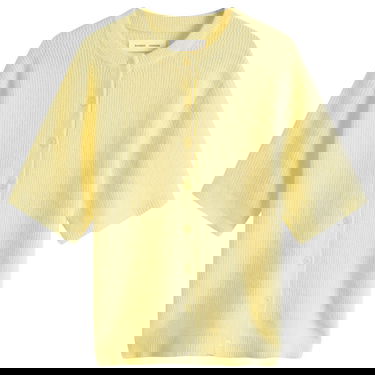 Пуловер Samsoe Samsoe Samsøe Samsøe Saanouria Short Sleeve Cardigan Жълто | F25200115-110619TCX, 1