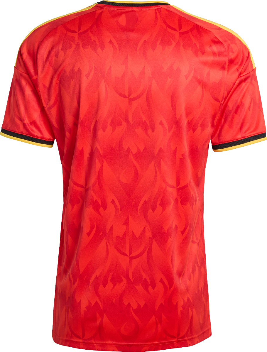 Фланелка adidas Performance Belgium Flame Pattern Home Football Jersey Червено | JM8381, 1