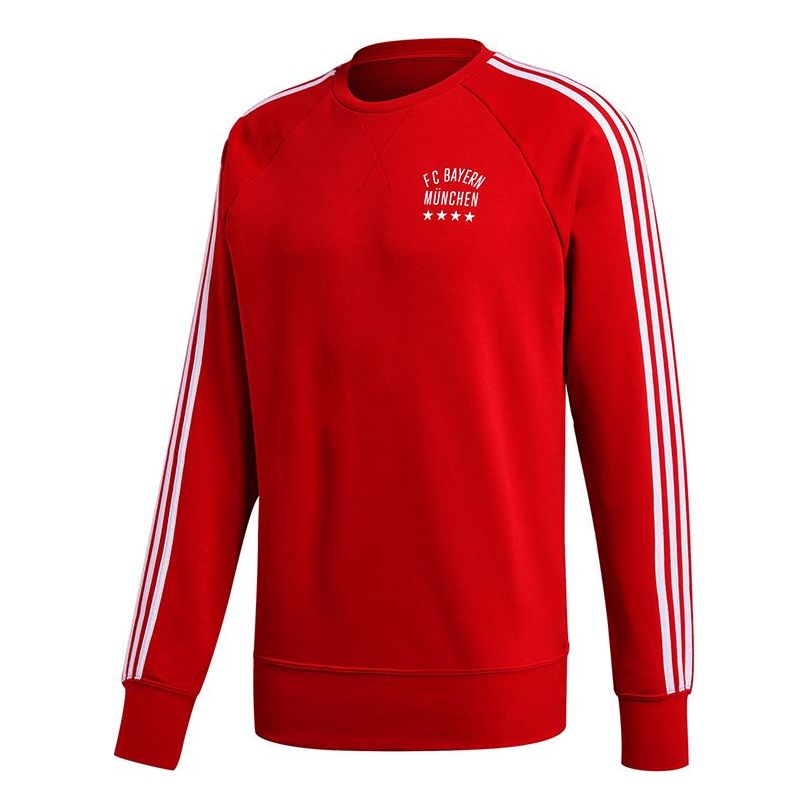 Пуловер adidas Originals Bayern Munich Football Sweatshirt Червено | FR3970