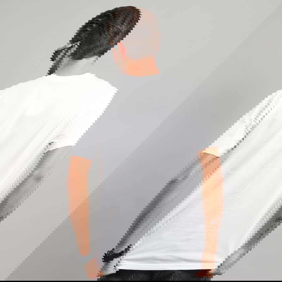 Тениска Vans Left Chest Logo Tee Бяло | VN0A3CZEYB21, 1