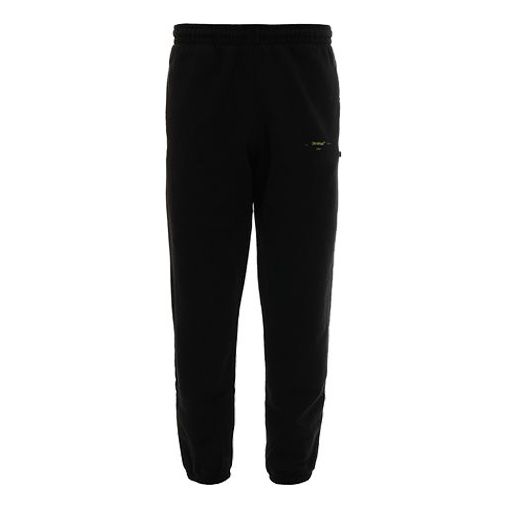 Спортни панталони Off-White Arrows Sketch Logo Casual Pants Черно | OMCH026F19E300101060