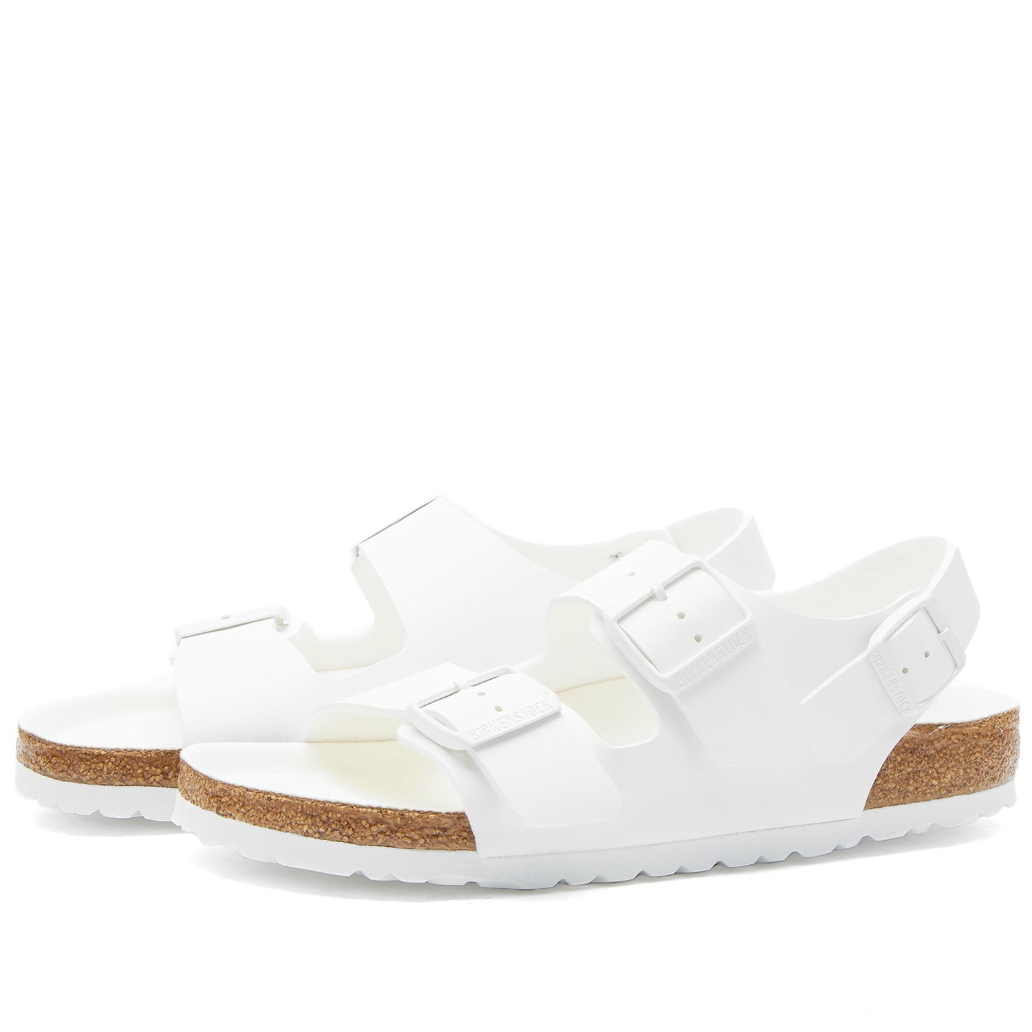 Кецове и обувки Birkenstock Milano Triple White Бяло | 1024966, 0