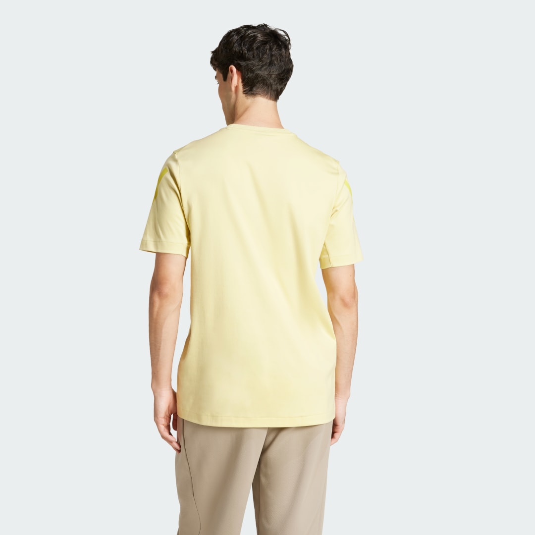 Тениска adidas Performance Z.N.E. Yellow Sports T-Shirt Жълто | JD5981, 1