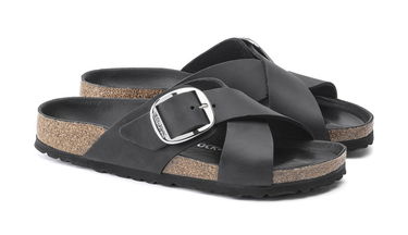 Кецове и обувки Birkenstock Siena Big Buckle Сиво | 1020144, 3