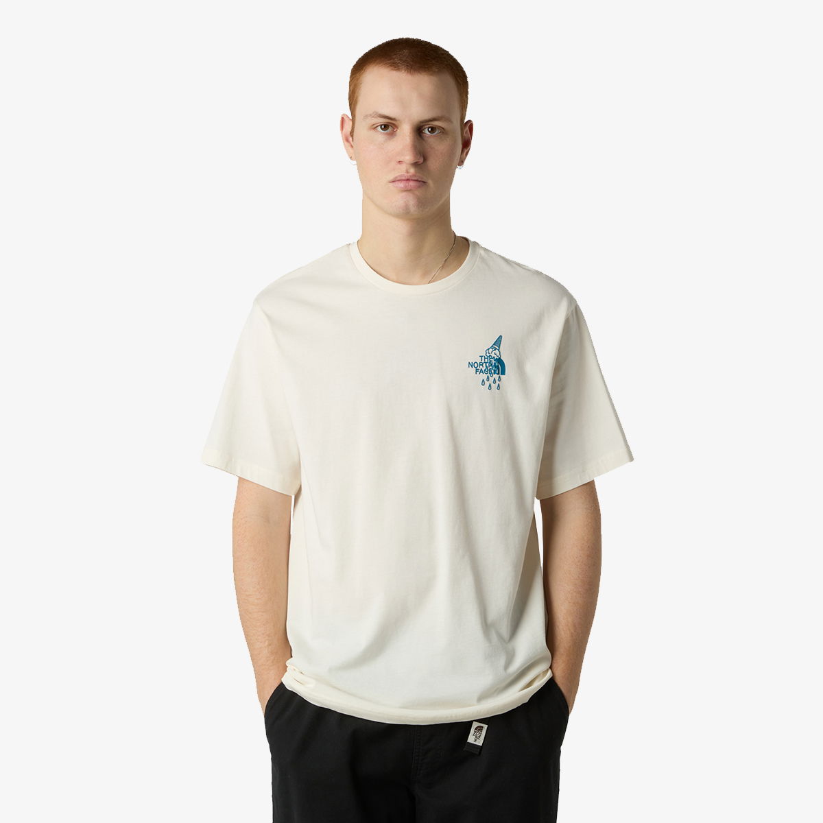 Тениска The North Face Powder Days Relaxed Graphic T-Shirt Бежово | NF0A8E4DQLI1, 0