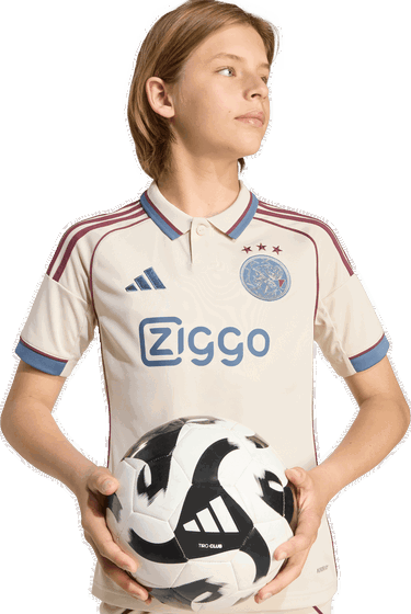 Фланелка adidas Originals Ajax Amsterdam 2025/26 Third Jersey Бежово | ji9572, 3