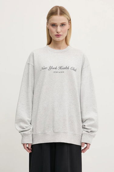 Пуловер Sporty & Rich Sporty & Rich NY Health Club Sweatshirt Сиво | ST071506043GY03, 1