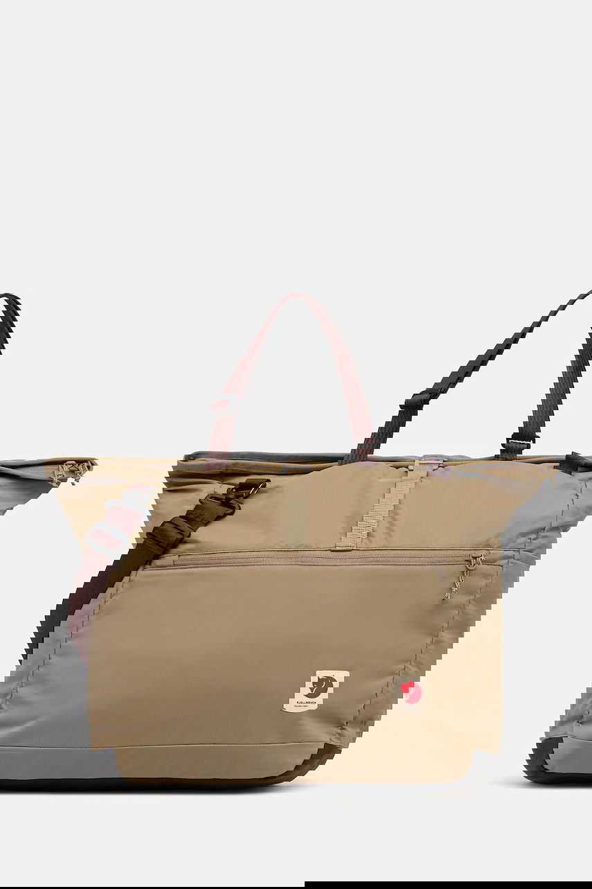 Голяма пазарска чанта FJÄLLRÄVEN Fjallraven High Coast Tote 30L Bag Бежово | F23200331, 0