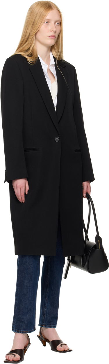 Палта TOTEME TOTEME Classic Tailored Coat Черно | 252-WRO0198-FB0412, 3
