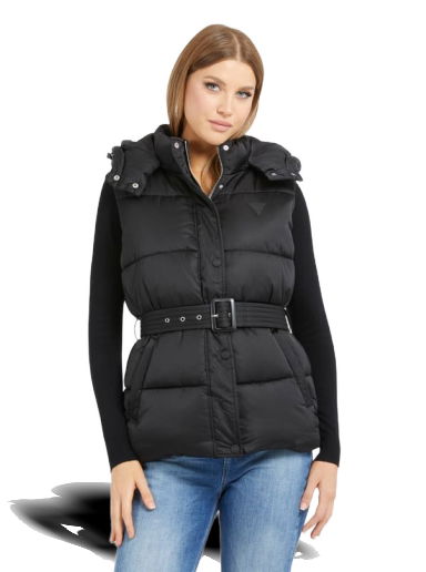 Жилетка GUESS Puffer Черно | W2PL0GY0100