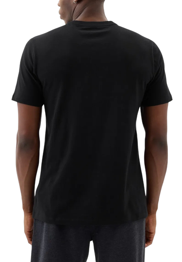 Тениска GAP Basic Logo Tee True Black V2 2 Черно | 856659-10, 3