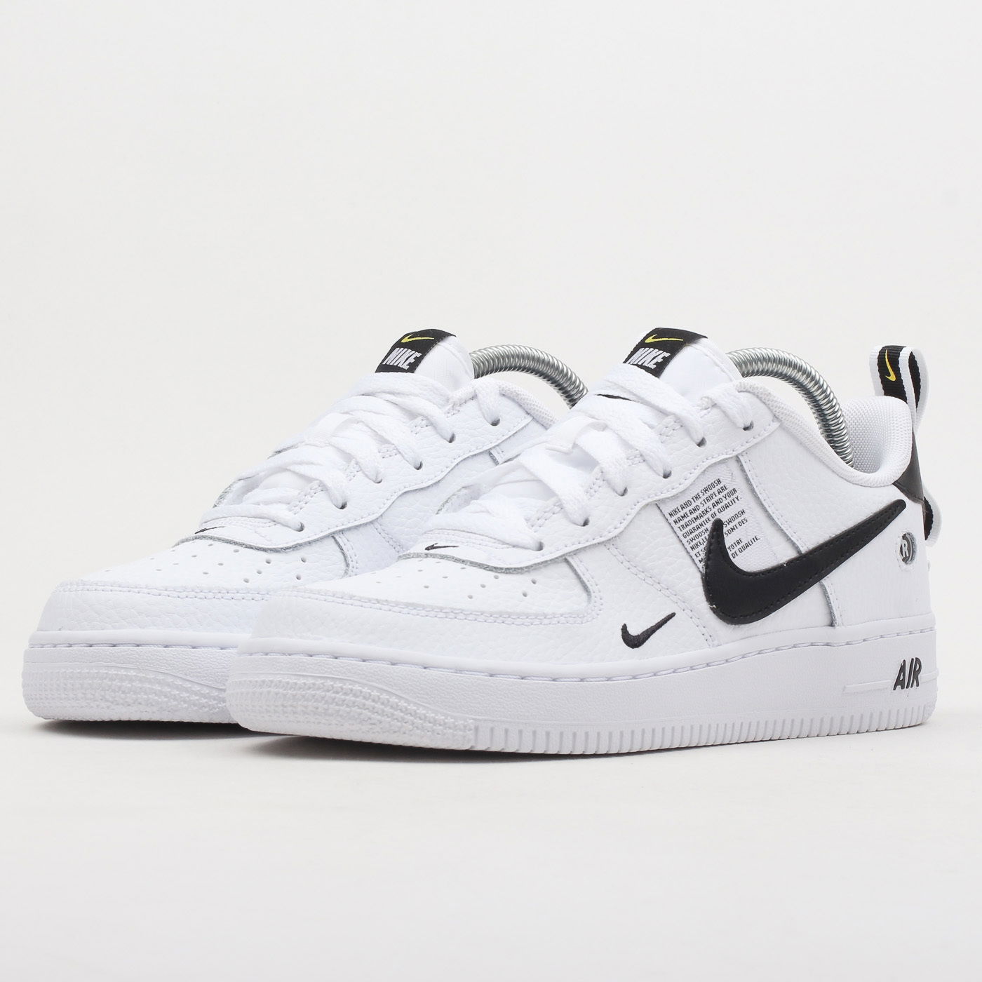 Кецове и обувки Nike Air Force 1 LV8 Utility GS Бяло | AR1708-100, 1