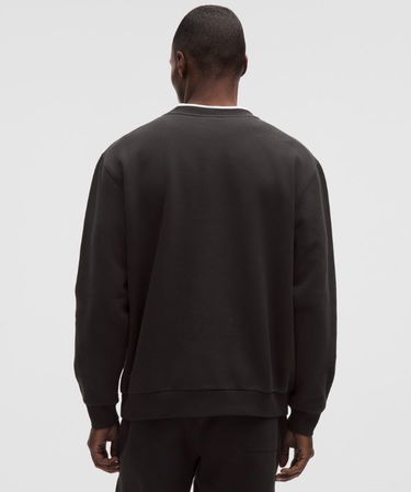 Суитчър lululemon Crewneck Sweatshirt Steady State Athletic Club Черно | prod20004887, 2