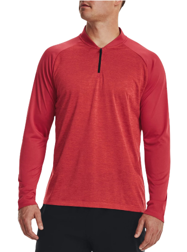 Тениска Under Armour Tech 2.0 Novelty 1/4 Zip Tee Червено | 1370854-638