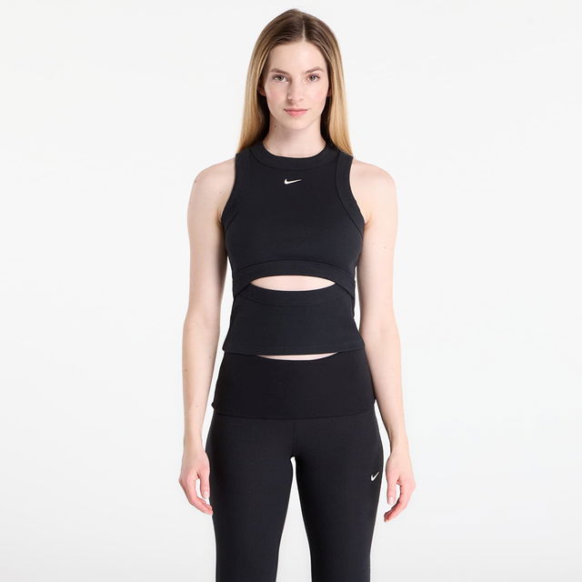 Sportswear Chill Knit Tight Ribbed Cutout Tank Top