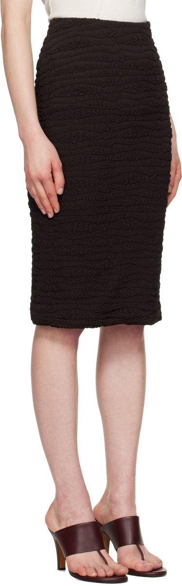 Пола Jil Sander Jil Sander Shirred Midi Skirt Розово | J02MA0275_J20266, 4