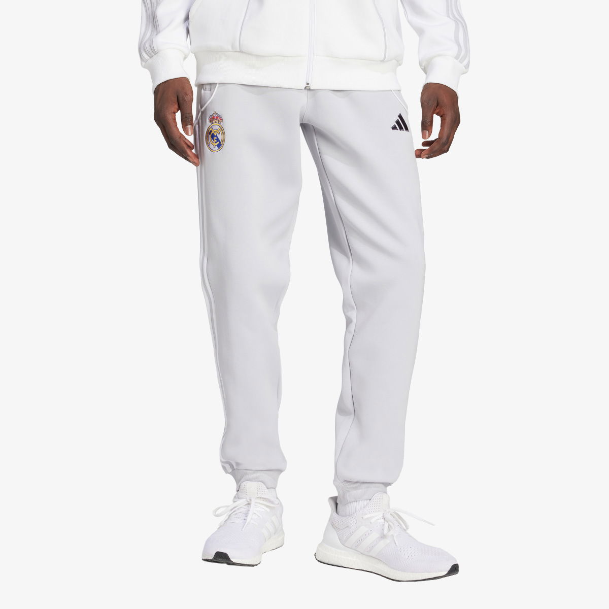 Спортни панталони adidas Performance Real Madrid Doubleknit Track Pants Сиво | JN3070, 1