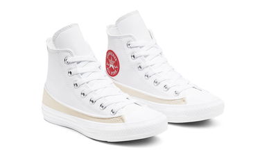 Кецове и обувки Converse Chuck Taylor All Star Split Upper Бяло | 168898C, 4