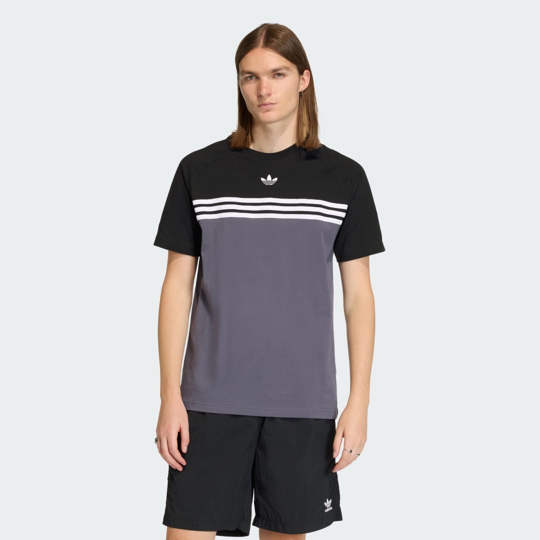 Тениска adidas Performance T-Shirt Chest Stripes Многоцветен | KE2130, 0