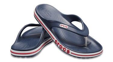 Кецове и обувки Crocs Bayaband Flips Black Тъмно синьо | 205393-4CC, 1