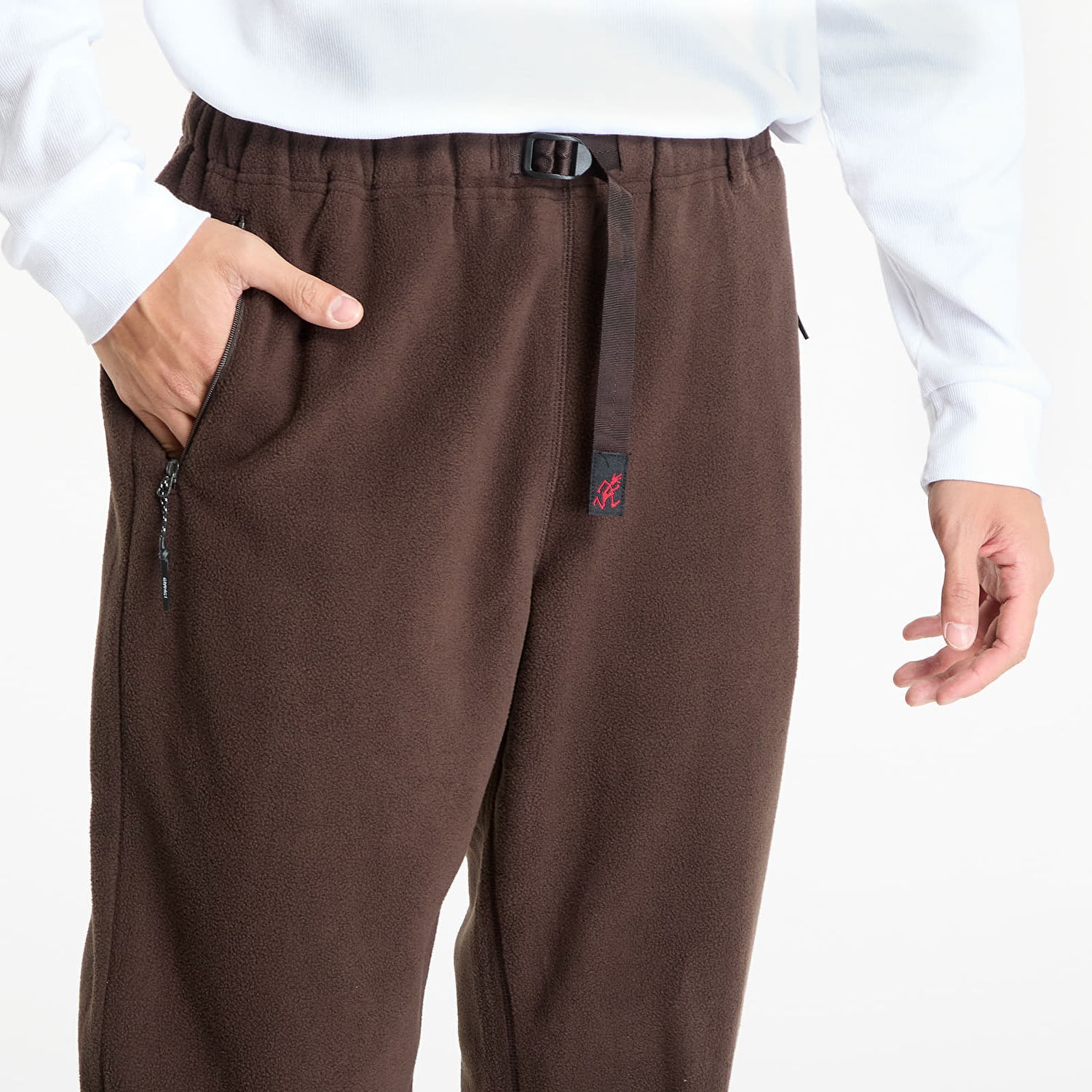 Спортни панталони GRAMICCI Gramicci Thermal Fleece Pants Кафяво | G5FU-P007 TOBACCO, 1