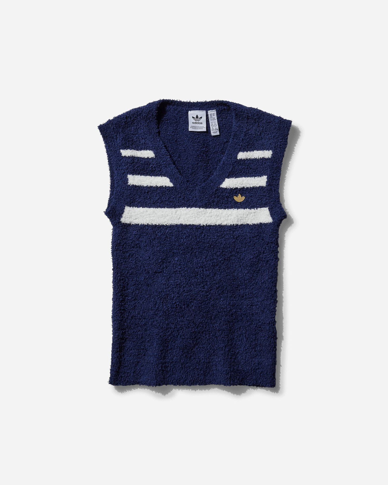 Пуловер adidas Originals Adidas Knit Vest W Тъмно синьо | IX1058, 1