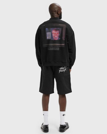 Суитчър Pleasures Daft Punk Primetime Quarter Zip Sweatshirt Черно | P25DP006-BLACK, 1