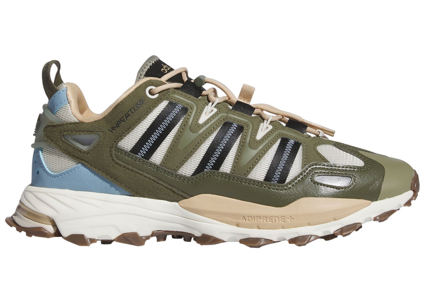 Кецове и обувки adidas Originals Hyperturf Adventure Aluminium Olive Strata Magic Beige Зелено | HQ4312, 0