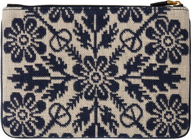 Дамска чанта Valentino Valentino Garavani VLogo Signature Pouch Тъмно синьо | 6W0P0AK4ICD, 1