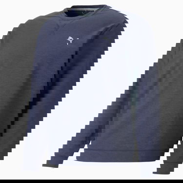Суитчър Puma Cloudspun Heather Crewneck Golf Sweatshirt Тъмно синьо | 537467_04, 5
