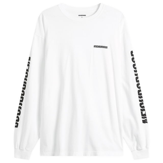 Distorted Logo Long Sleeve T-Shirt