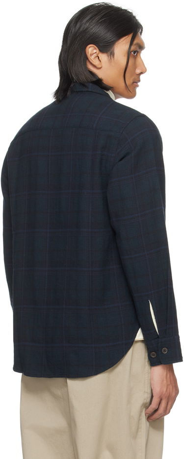 Риза Universal Works Universal Works OP Plaid Shirt Тъмно синьо | P2931, 2