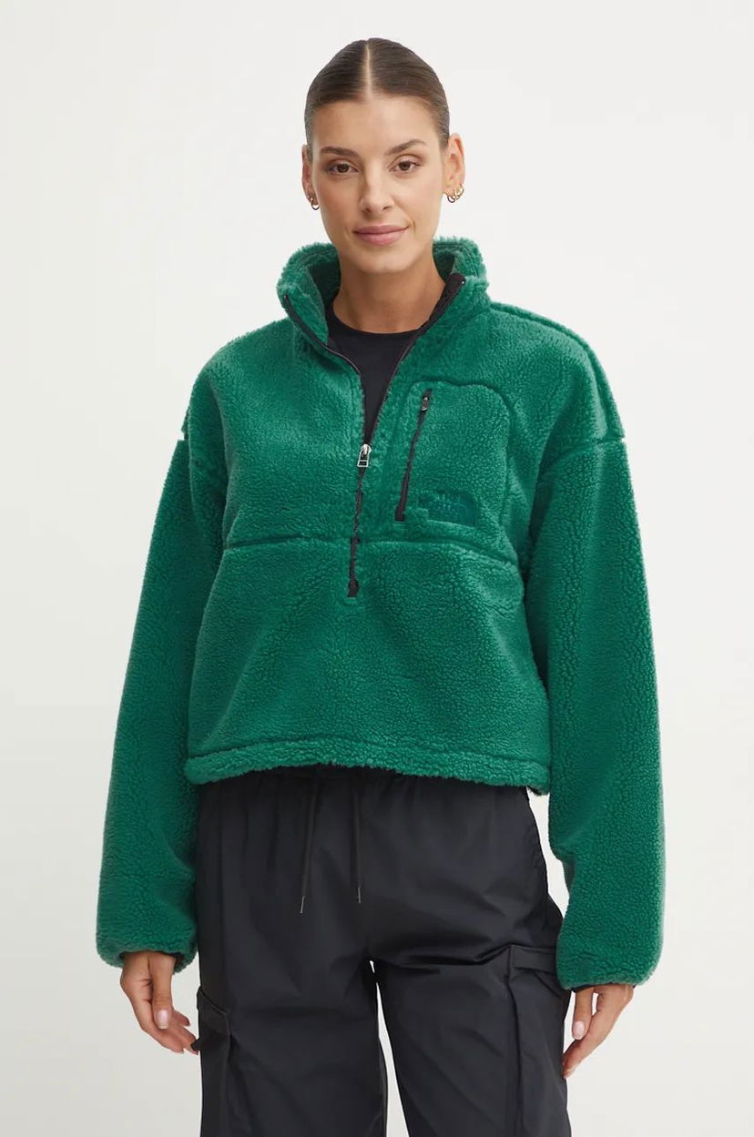 Суитчър The North Face Fleece Sweatshirt Green Зелено | NF0A88ZCS9W1