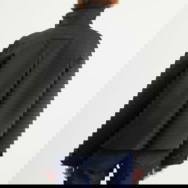 Яке Samsoe Samsoe Sarivo Double-Breasted Ribbed Collar Jacket Черно | F25400027-CLR000021, 3