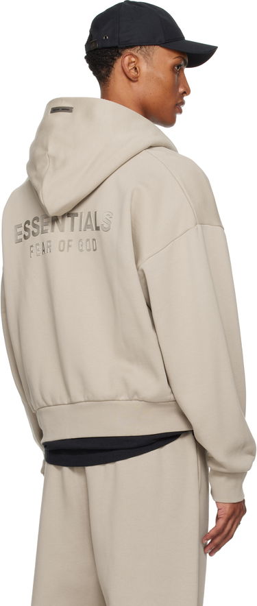 Суитчър Fear of God Classic Fit Fleece Zip-Up Hoodie Бежово | 192SP254781F, 2