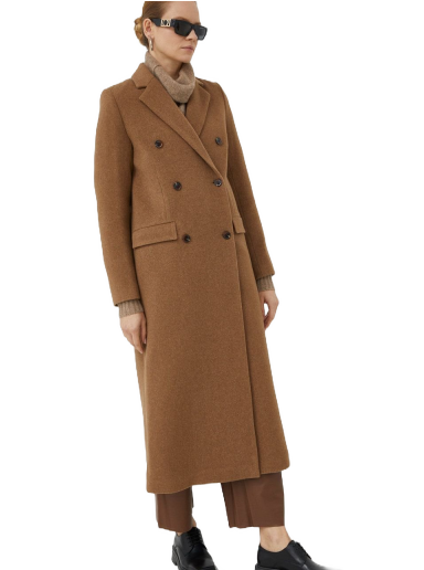 Палта Samsoe Samsoe Falcon Coat Кафяво | F20400075