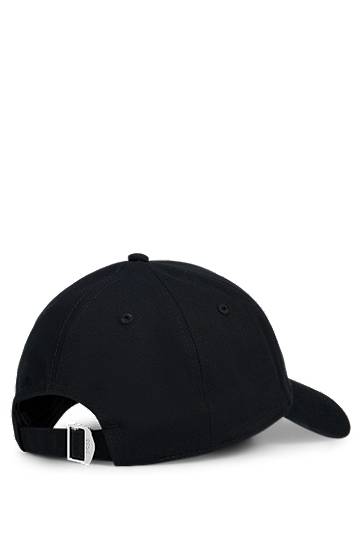 Twill Cap with Embroidered Monogram, 1
