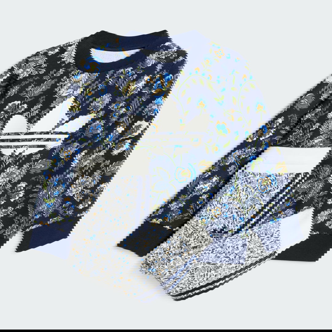 Комплект adidas Originals adidas Originals x Liberty London Crew Set Тъмно синьо | JY3019, 0