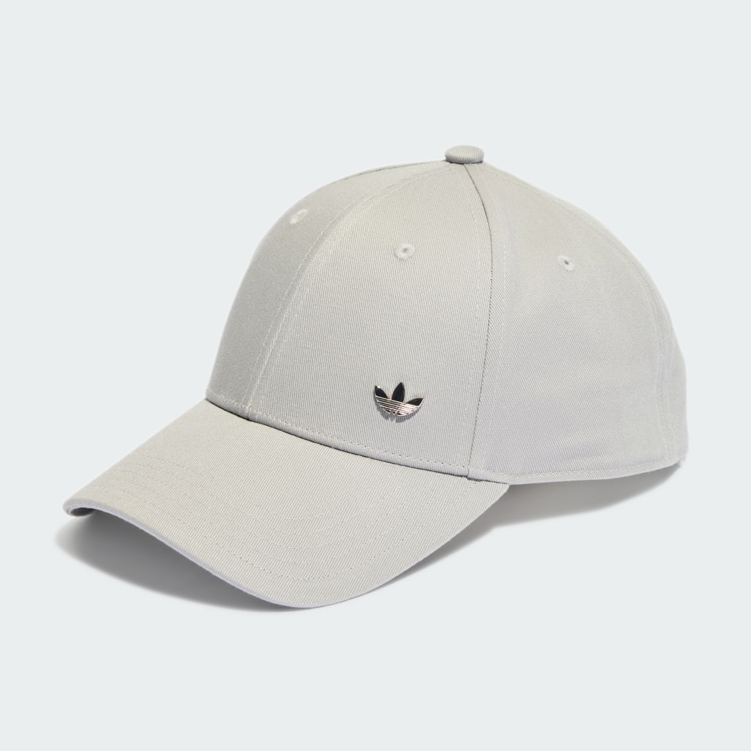Шапка с козирка adidas Originals Metallic Trefoil Baseball Бяло | IS2999, 1