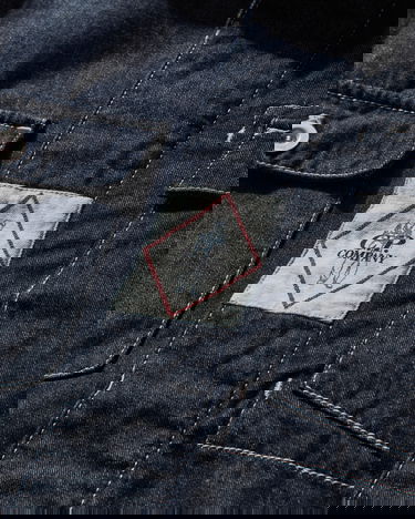 Яке C.P. Company Short Denim Jacket Синьо | 18CMOW188A-110295H D08, 7