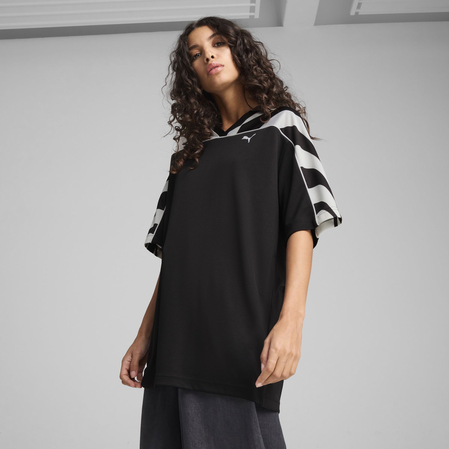 Суитчър Puma FUTURE.PUMA.ARCHIVE Relaxed Fit Football T-Shirt Черно | 629687_01, 0