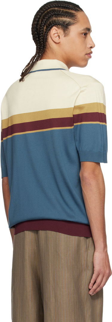 Поло тениска Dolce & Gabbana Dolce&Gabbana Silk Polo with Logo Embroidery Многоцветен | GXZ02ZJBSLE, 2