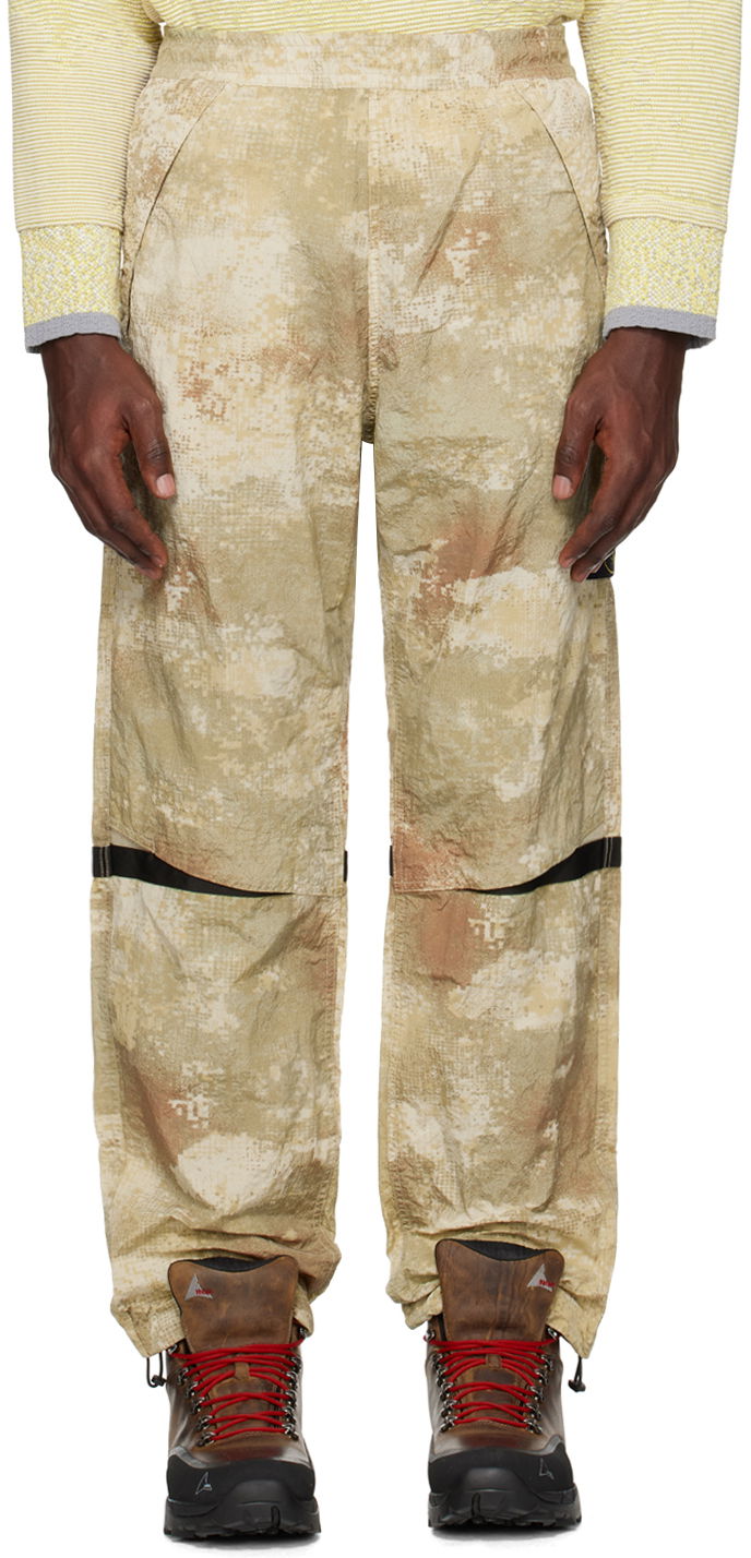 Панталони Stone Island Printed Trousers Бежово | 8015662E1, 0